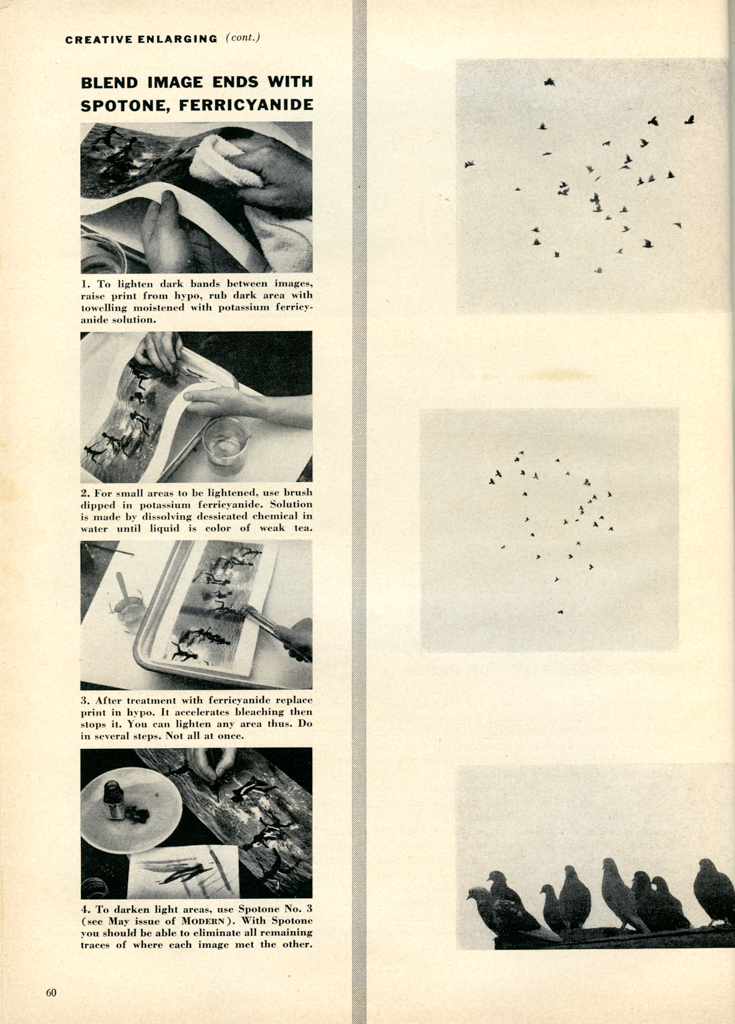 Modern Photography article on my photomontages, 1957
