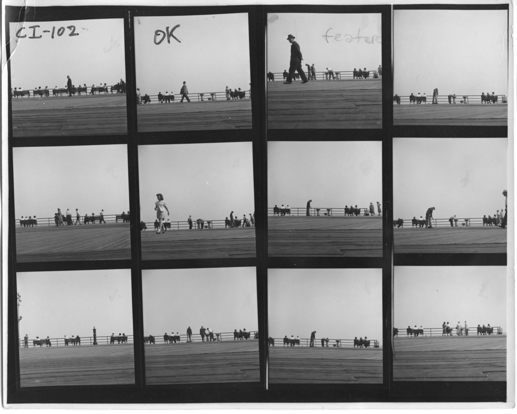The contact sheet for sheet music montage